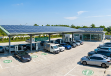 Lắp Đặt Hệ Thống Năng Lượng Mặt Trời Cho Trạm Sạc trạm sạc xe điện năng lượng mặt trời